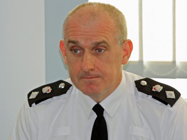 Chief Superintendent Tony Brown gives an update on the investigation ( Rod Minchin/PA)