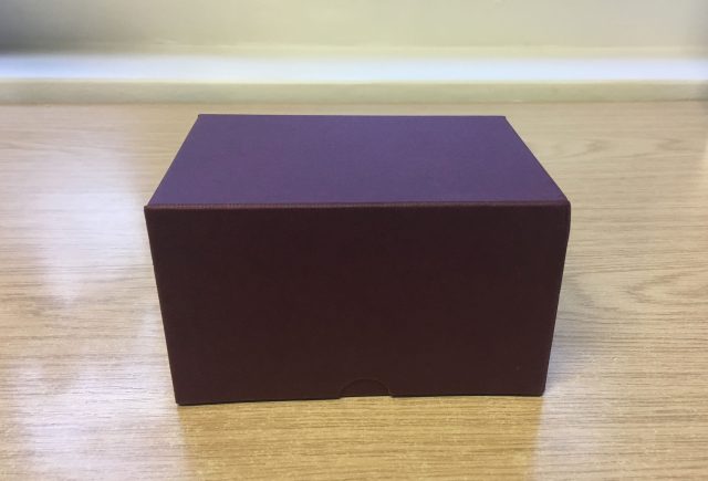 A box containing the ashes of twins who died at birth which were stolen during a burglary (Metropolitan Police/PA)