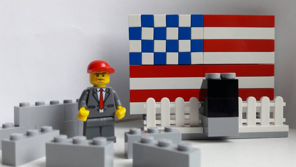 Donald Trump lego set