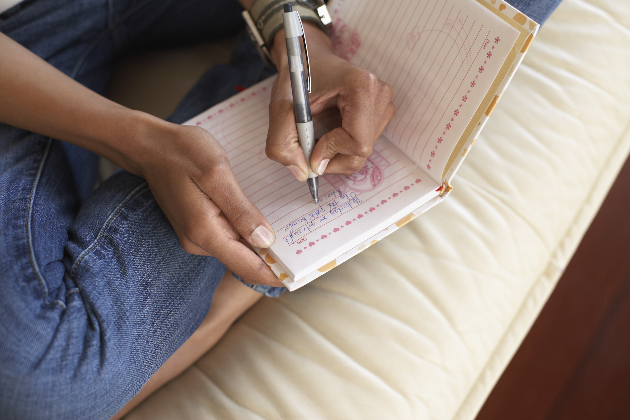 Generic photo of woman writing in a diary (Thinkstock/PA)