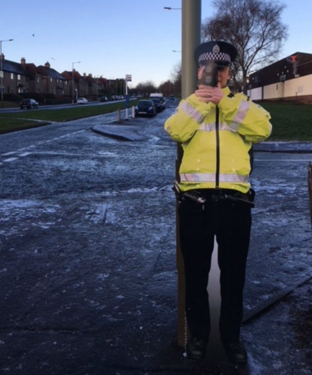 'Pop-up Jim' (Police Scotland/PA)