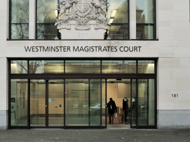 Benjamin Fordham appeared at Westminster Magistrates' Court (Nick Ansell/PA)