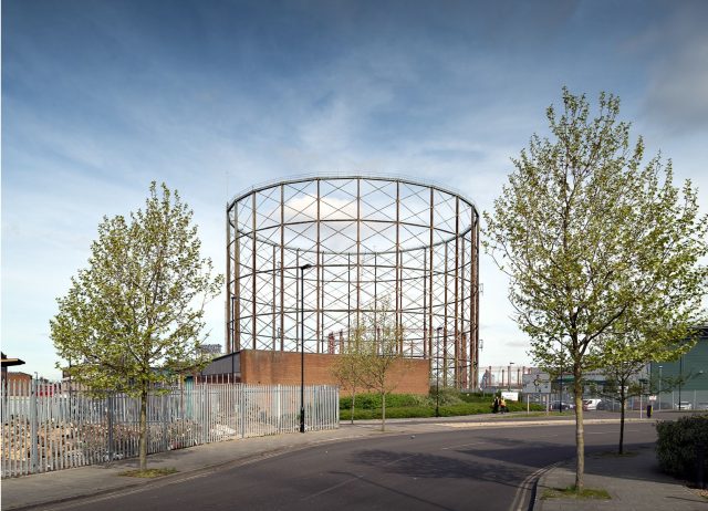 The Gasholder No 13 in Old Kent Road, London (Historic England/PA)