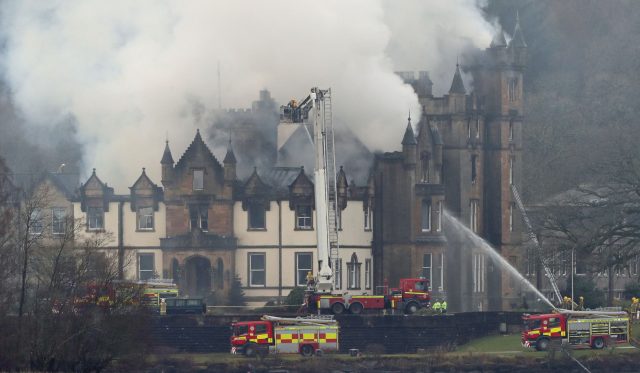 The hotel is on the banks of Loch Lomond (Andrew Milligan/PA)