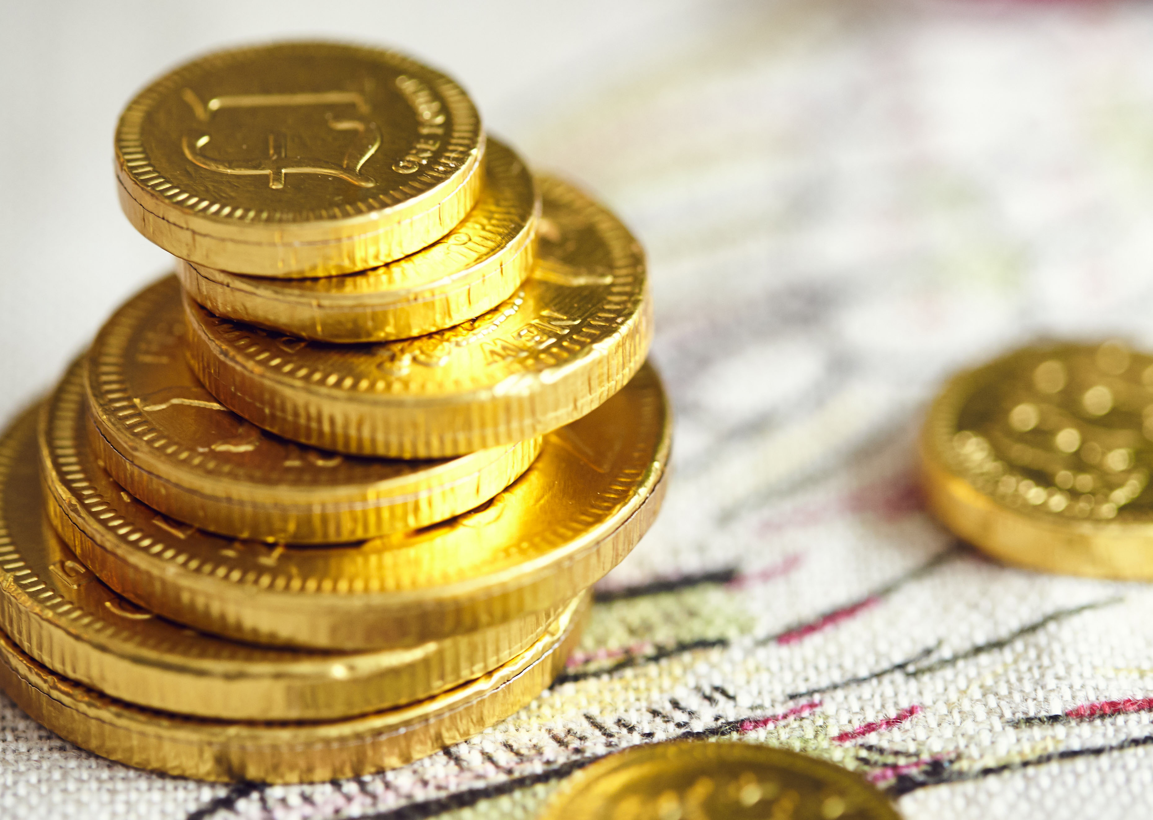 Christmas coins (Heinz/The Pink Room/PA)