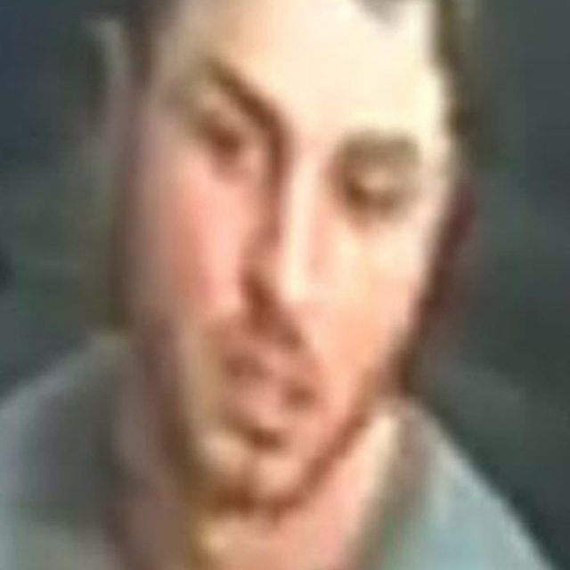 CCTV image showing Arthur Collins in the Mangle