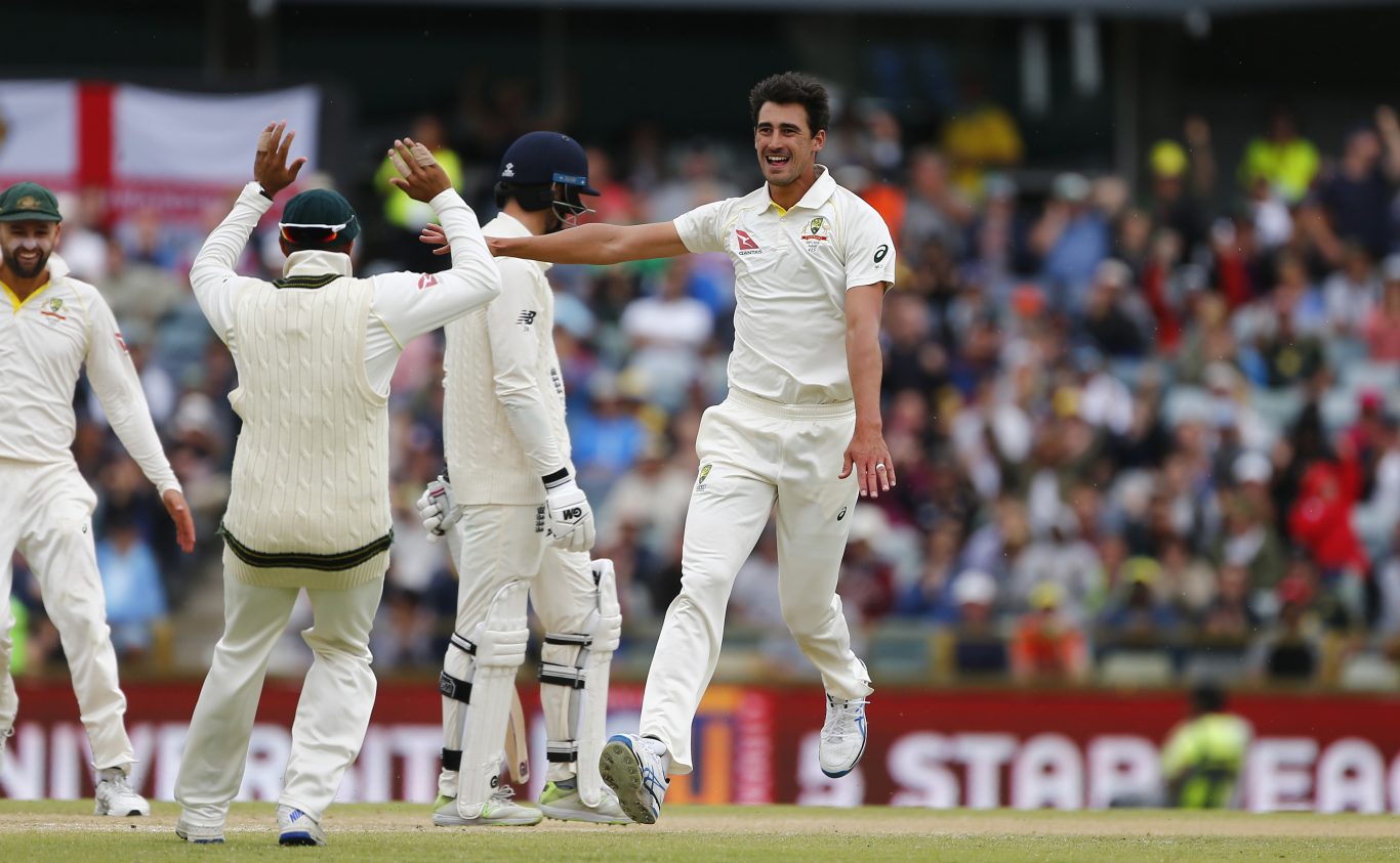 Starc recorded figures of 4/91 in Perth (Jason O'Brien/PA)