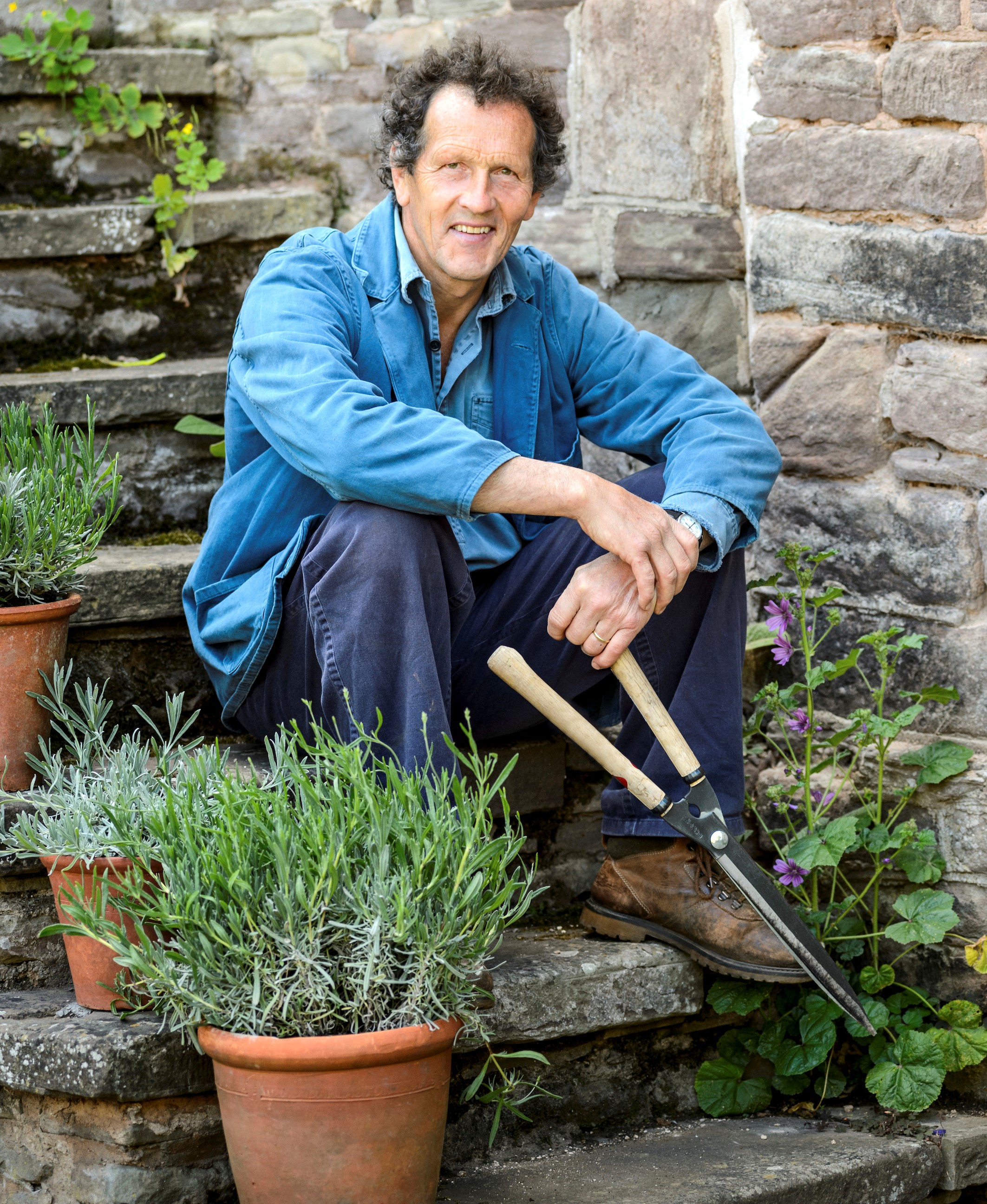 Gentle gardening helped Monty recover from a stroke. (Jason Ingram/DK/PA)