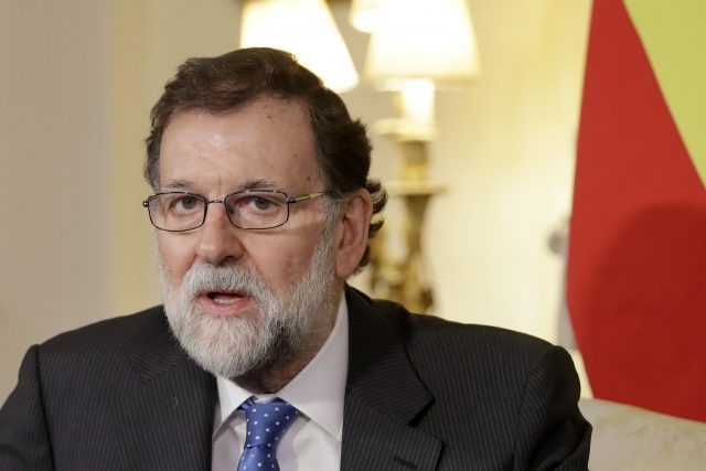 Mariano Rajoy's conservative Popular Party came last with just three seats (PA)