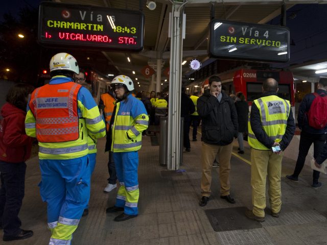 Emergency services at the scene