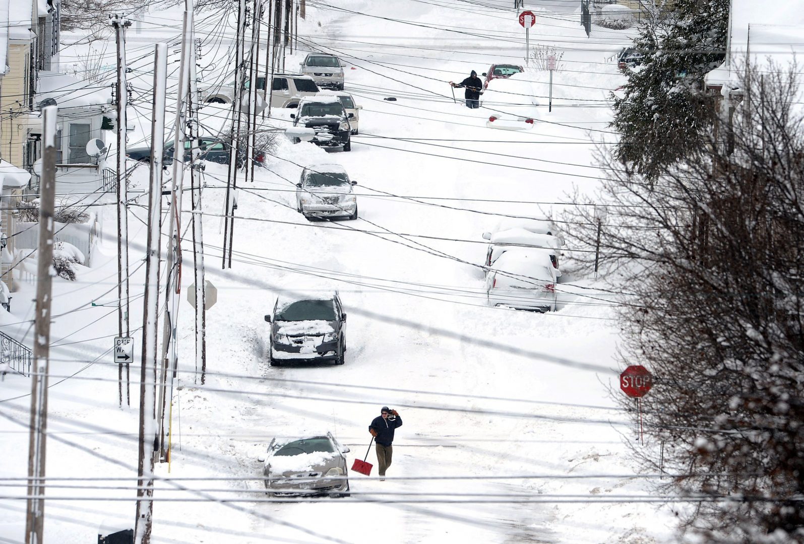 Storm brings record snow to Pennsylvania Shropshire Star