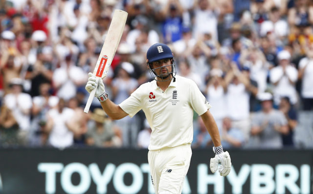 Alastair Cook celebrates another milestone 