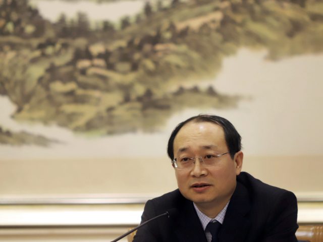 Yu Haibin of the China National Narcotics Control Commission (Ng Han Guan/AP/PA)
