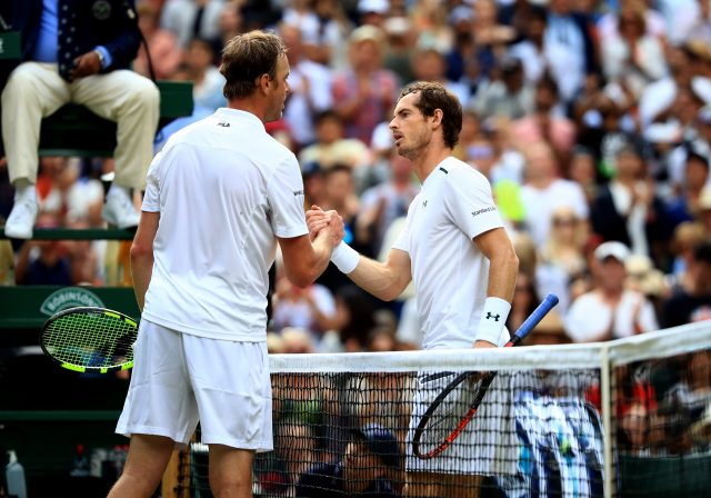 Andy Murray has not played a competitive match since Wimbledon 