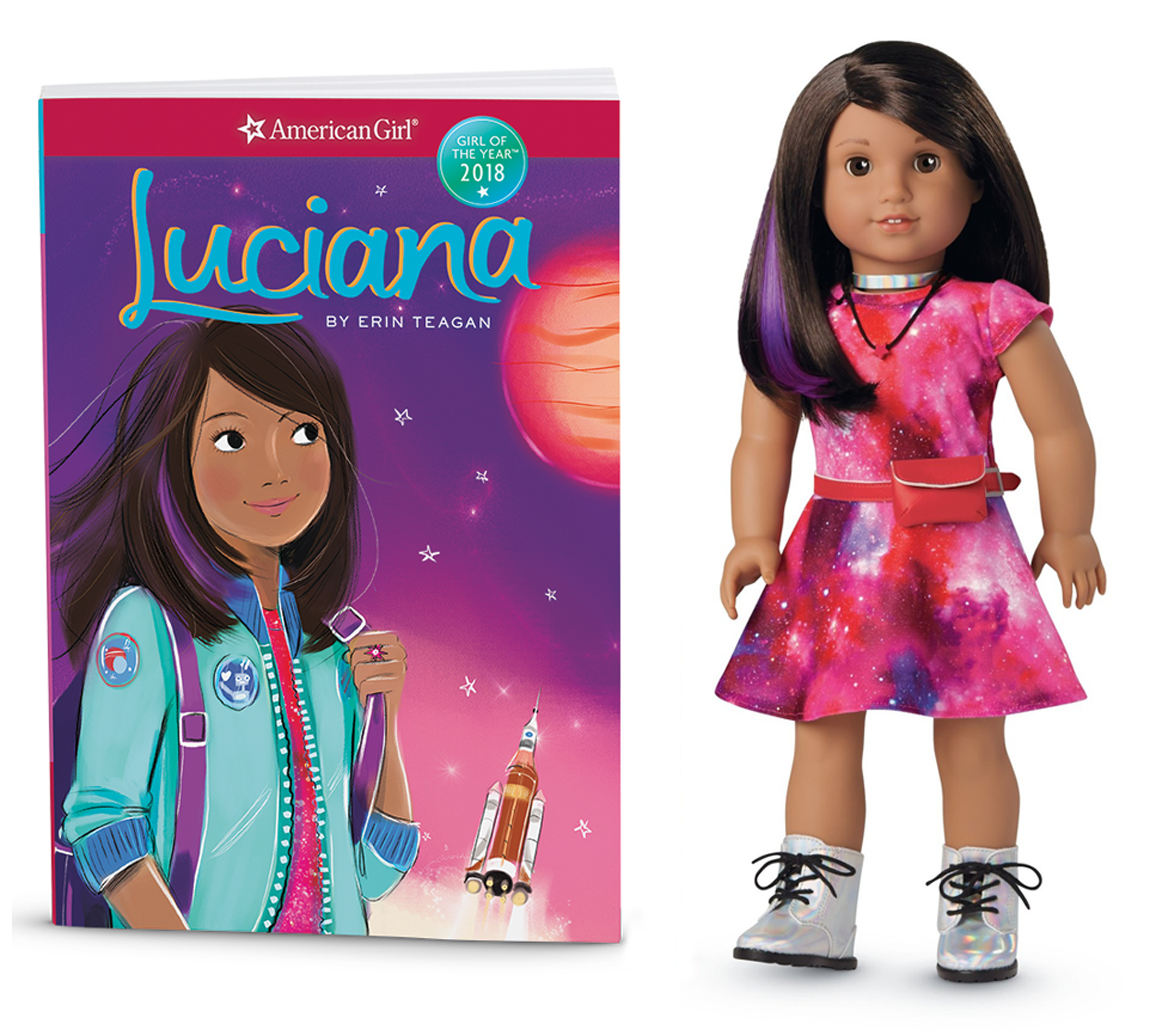 space american girl doll