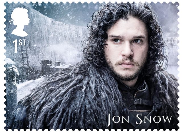 A Jon Snow Game Of Thrones stamp (Royal Mail/PA)