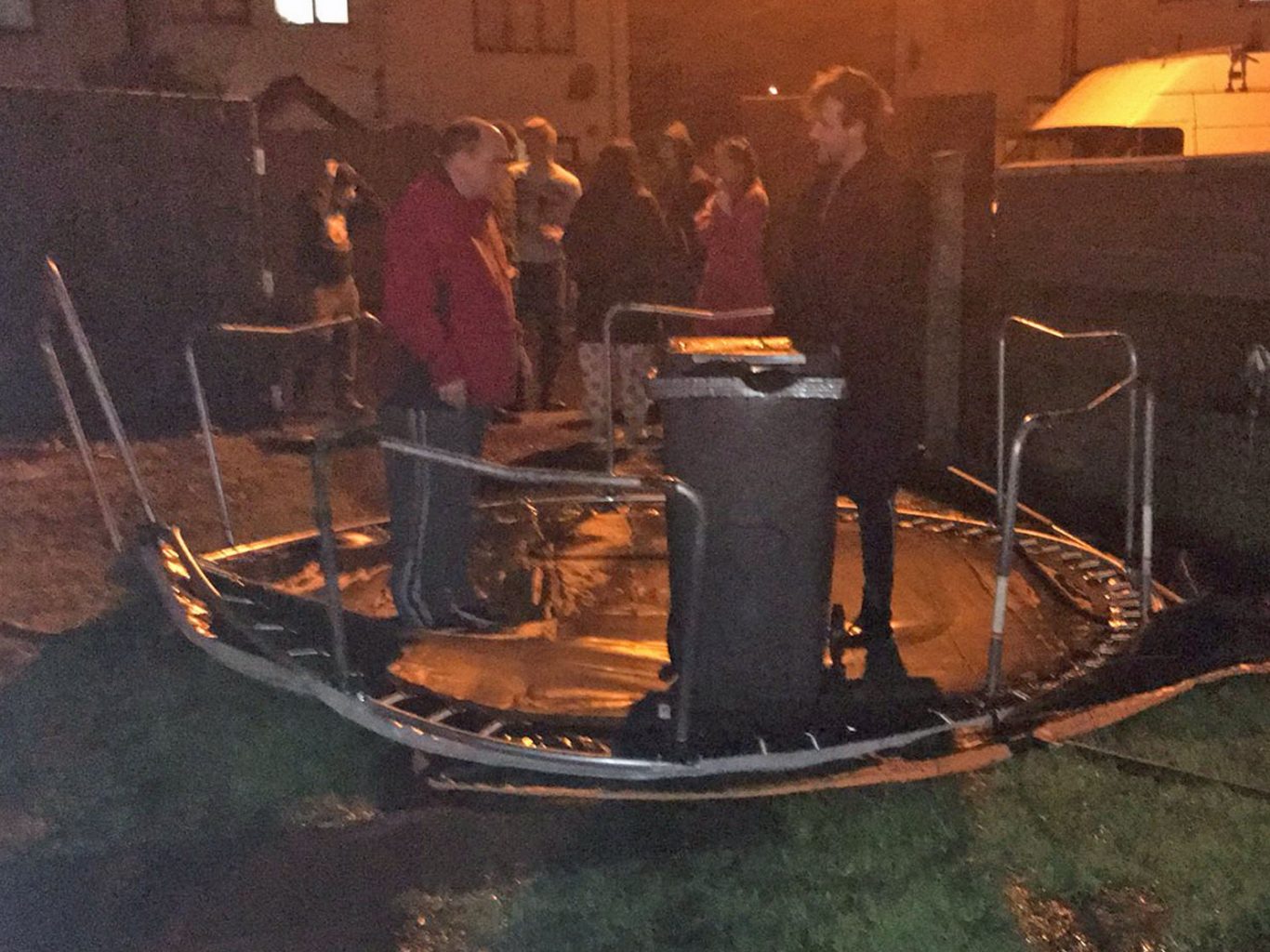 Storm Eleanor springs surprise on rail workers as trampolines blown on