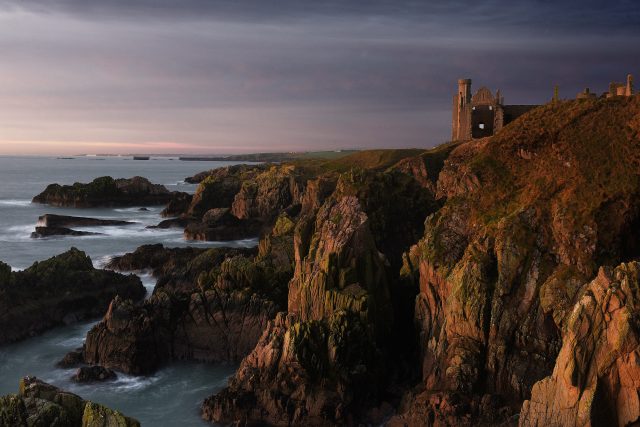 Slains Castle, near Cruden Bay, Aberdeenshire (Charlie Davidson/PA)