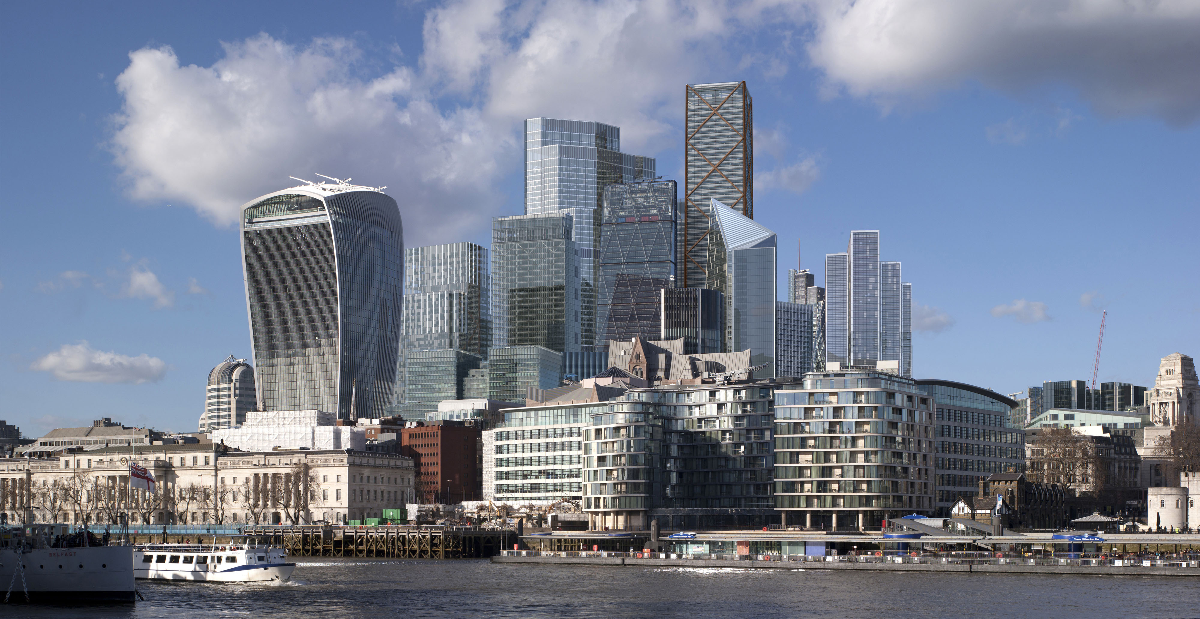 These remarkable pictures show how the City of London's skyline will