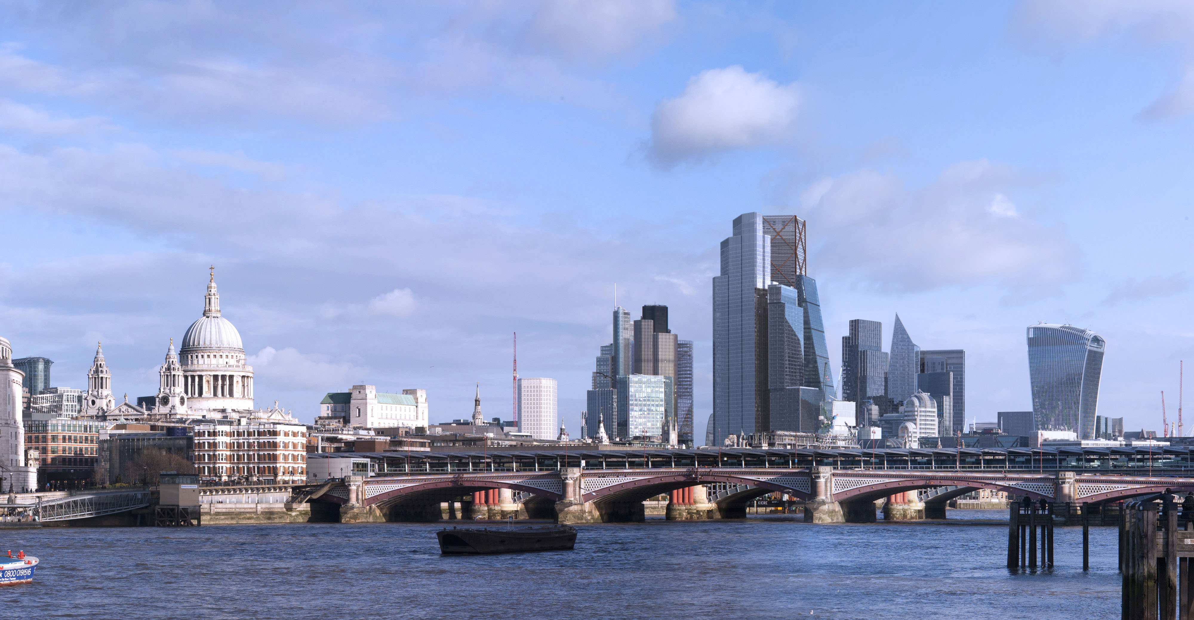 These remarkable pictures show how the City of London's skyline will