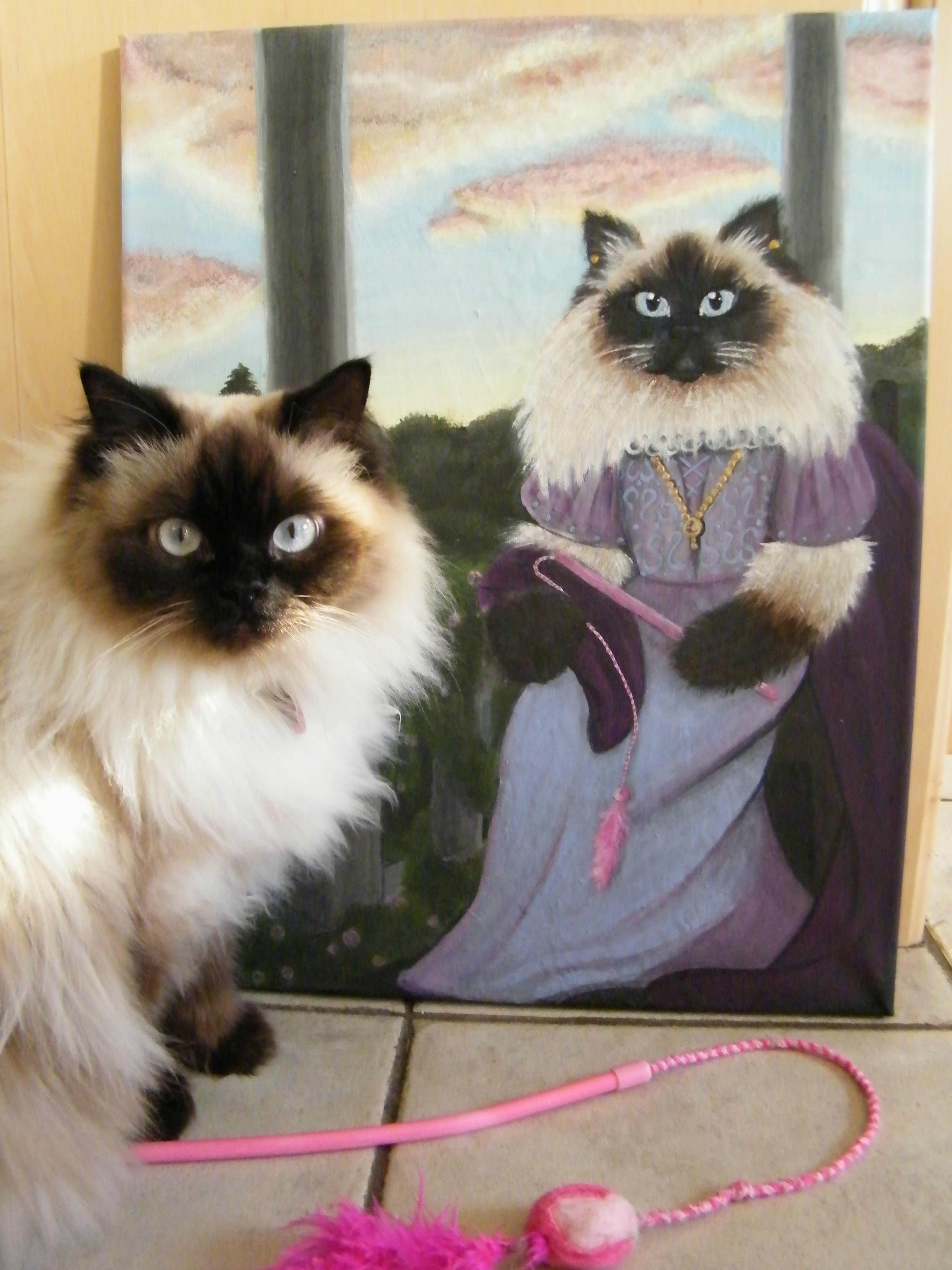 People are going mad for this incredibly regal  portrait  of 