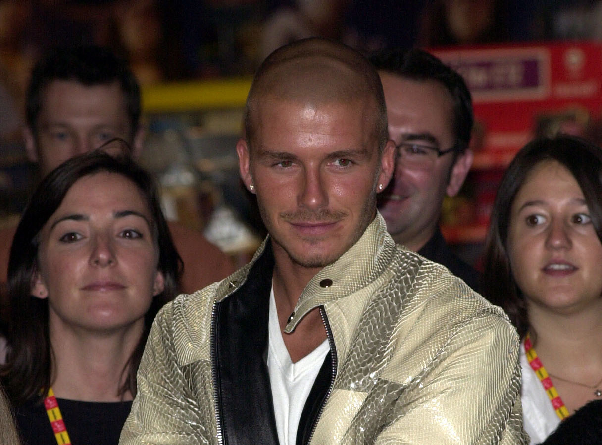 David Beckham in 2000 (Toby Melville/PA)