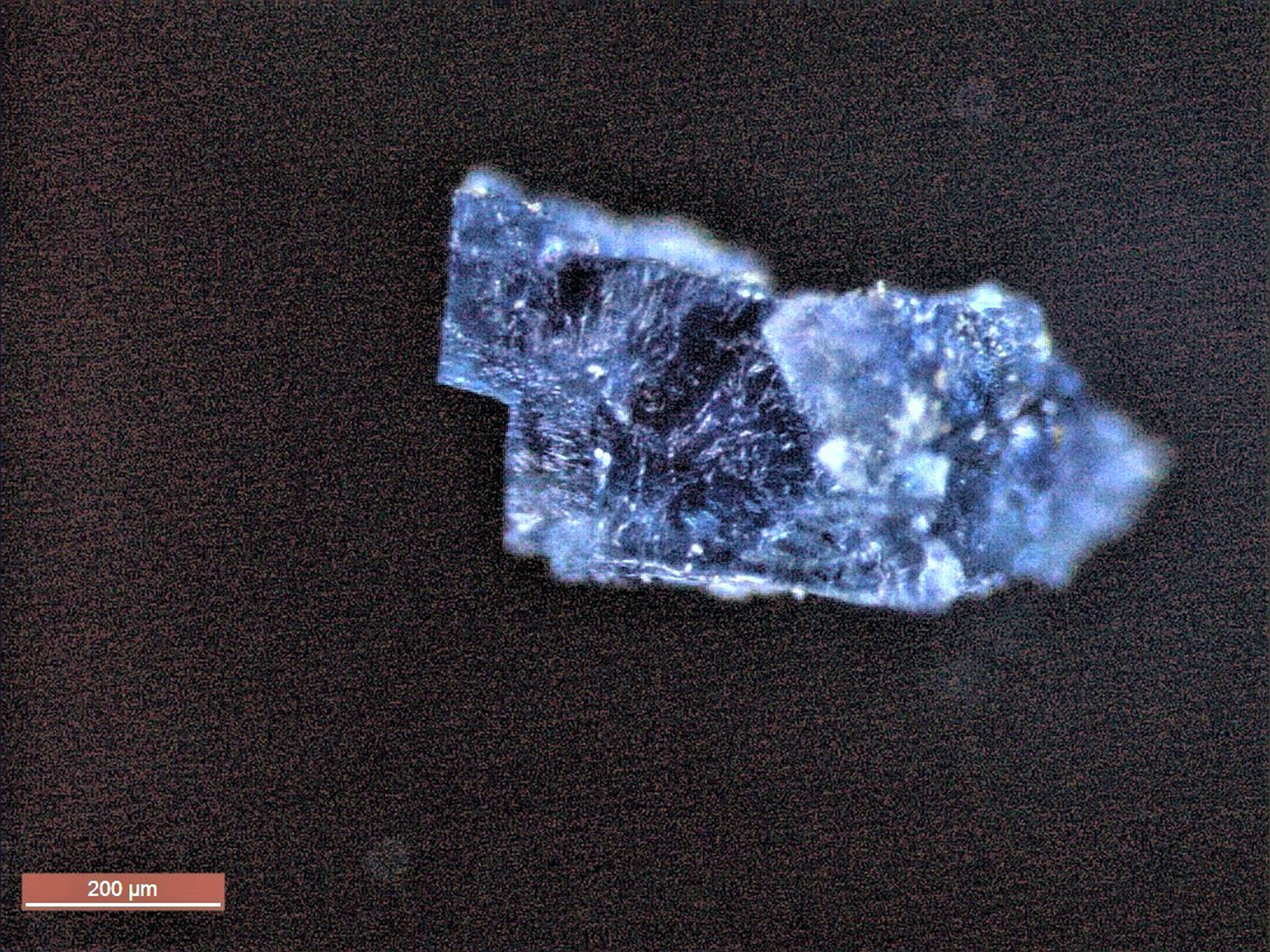 Dr Queenie Salt crystals present in meteorites..