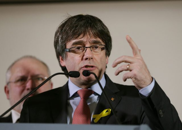 Catalan leader Carles Puigdemont 