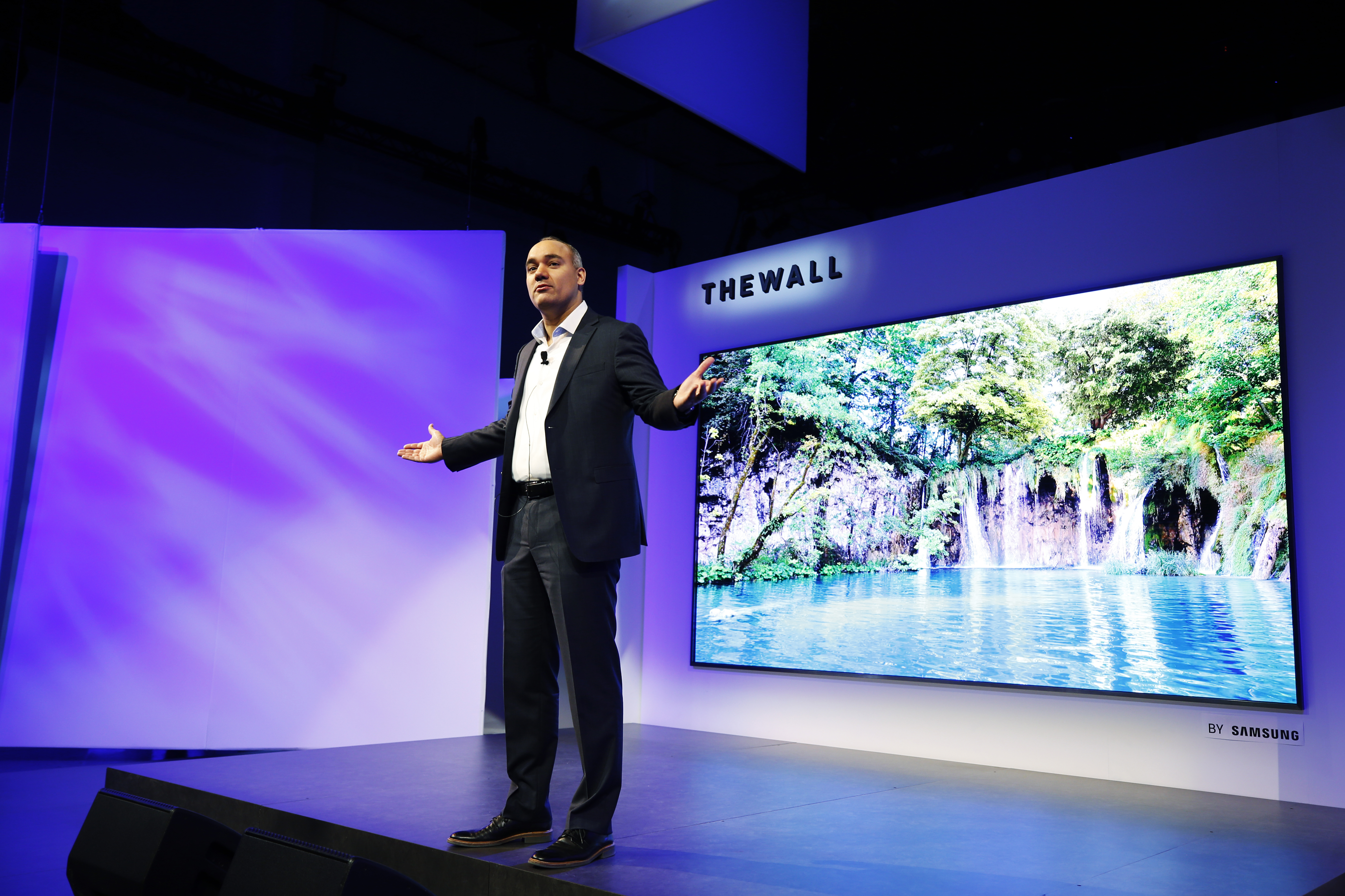 Samsung's modular television The Wall.