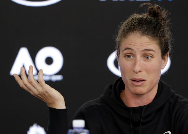 Konta does not agree with margaret Court's views but would play on the court named after her