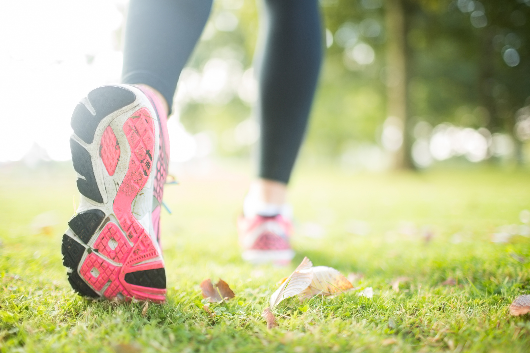 Close up picture of pink sole from running shoe (Thinkstock/PA)