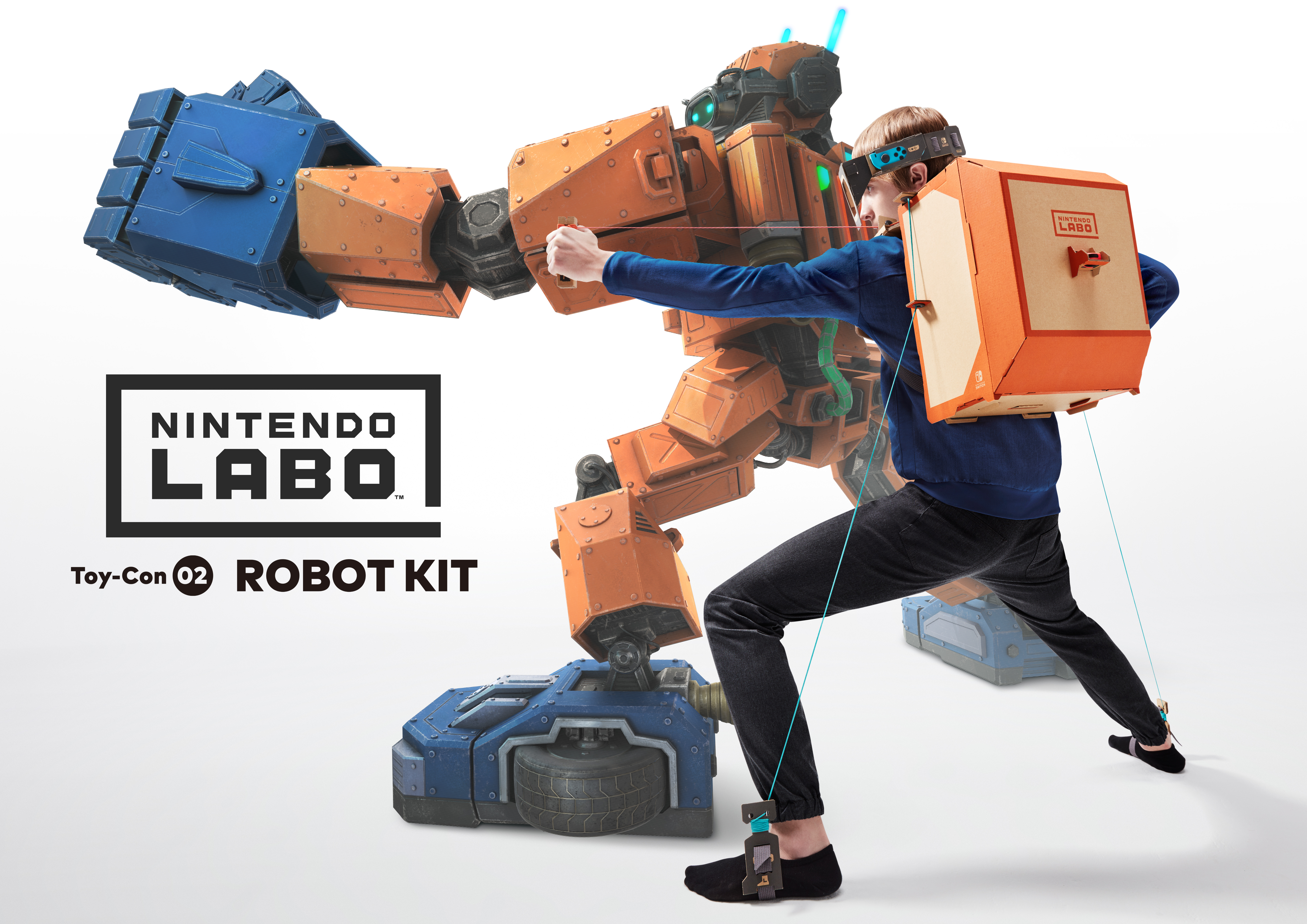 Build a robot with Nintendo Labo