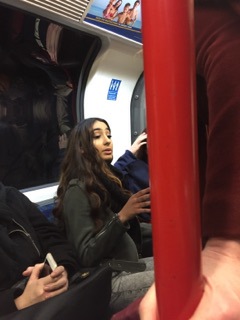 Racially aggravated assault on the Tube