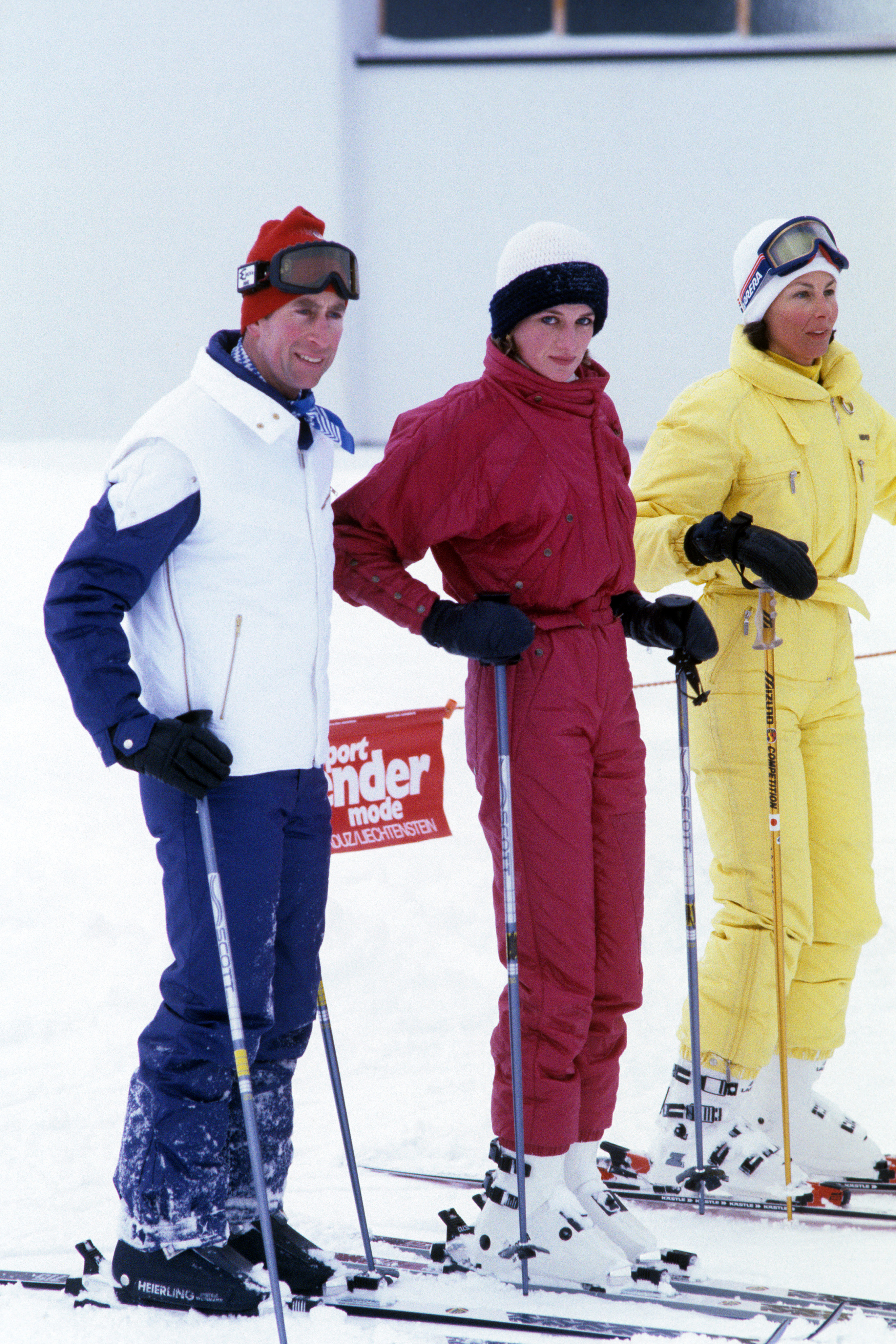 The Prince and Princess of Wales on a ski holiday in Liechtenstein (PA)