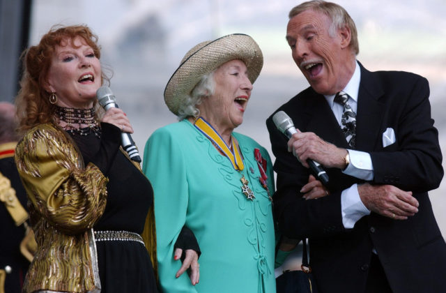 Petula Clark, Dame Vera Lynn and Bruce Forsyth