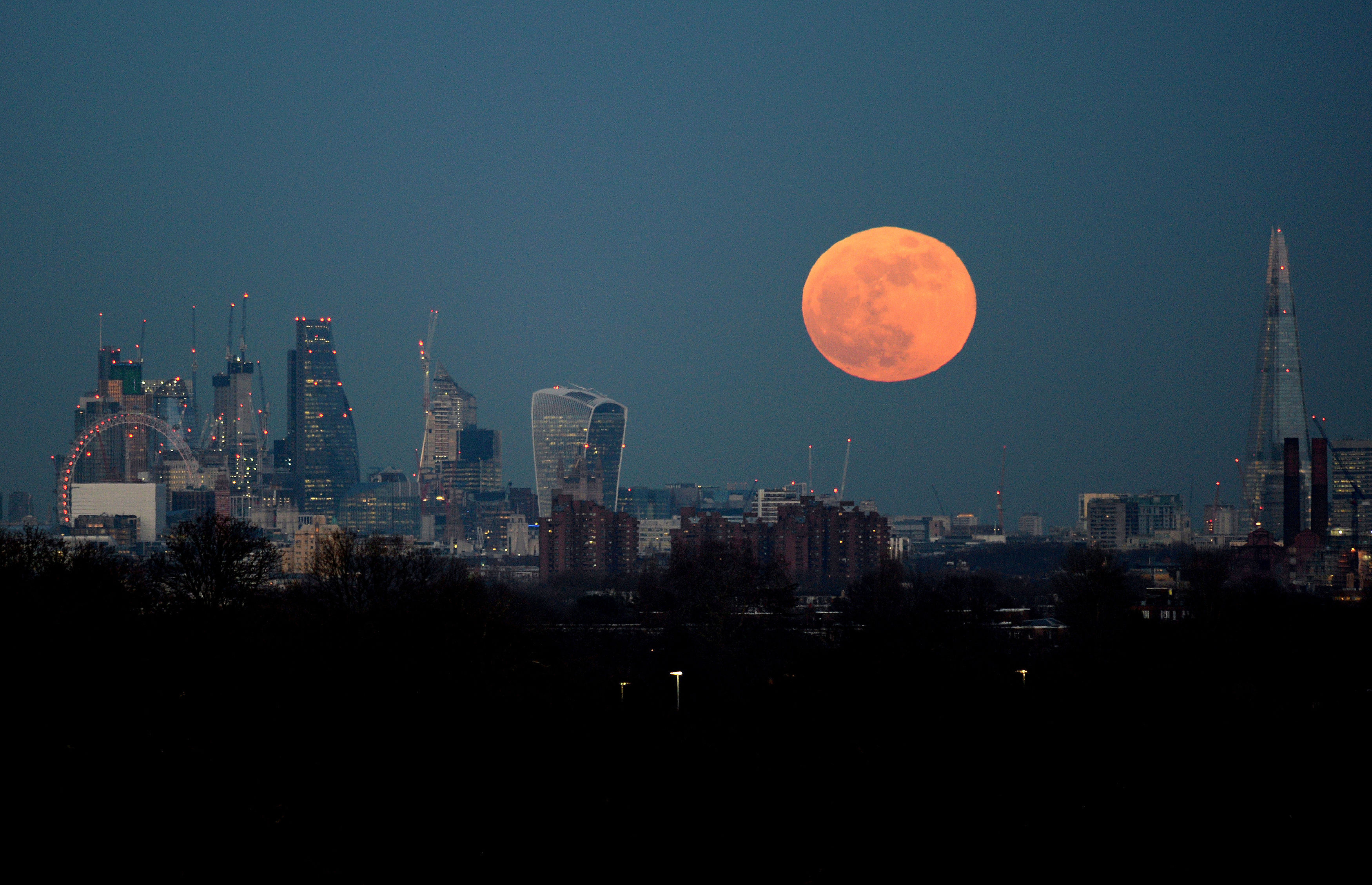 Picture Of The Moon Last Night 2024 - Adel Loella