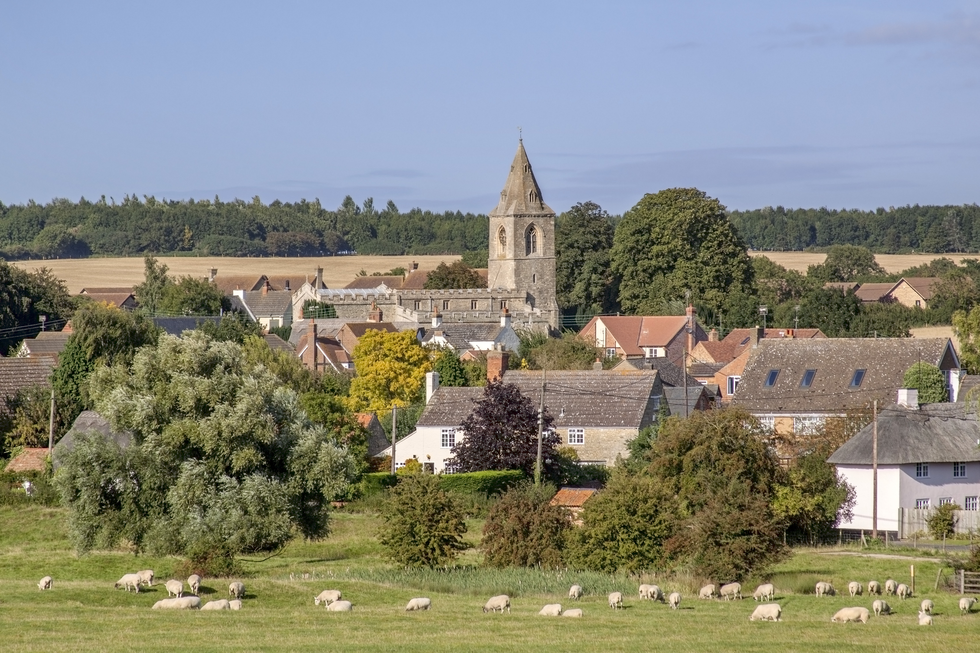 A village in the Bedforshire countryside (JamesDavidPhoto/Thinkstock/PA)