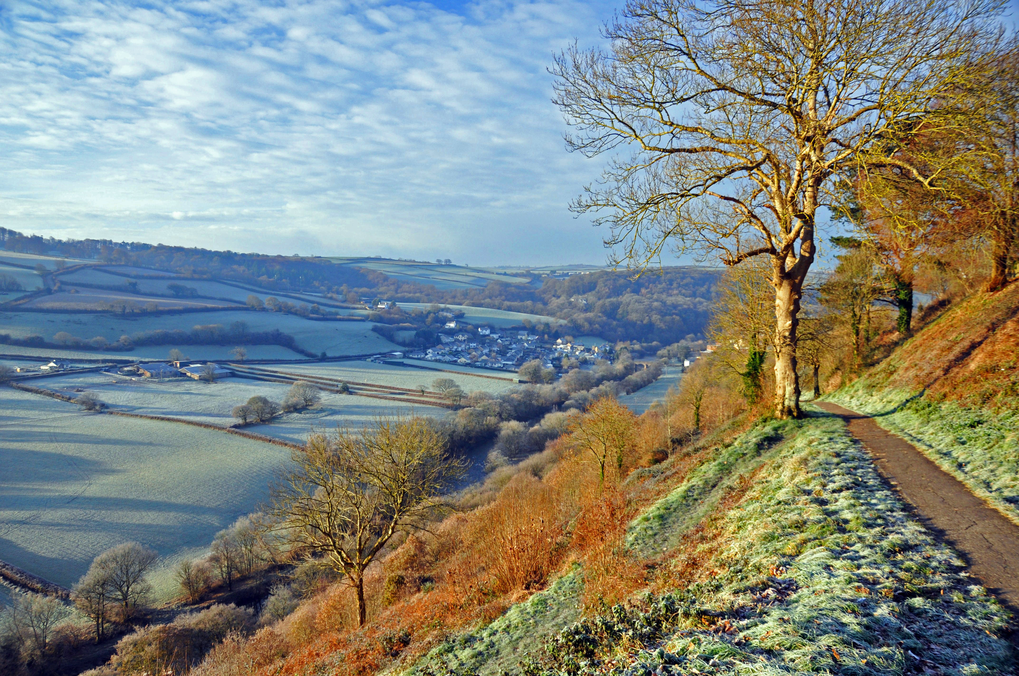 A view from Castle Hill, Torrington, in North Devon (Thinkstock/PA)