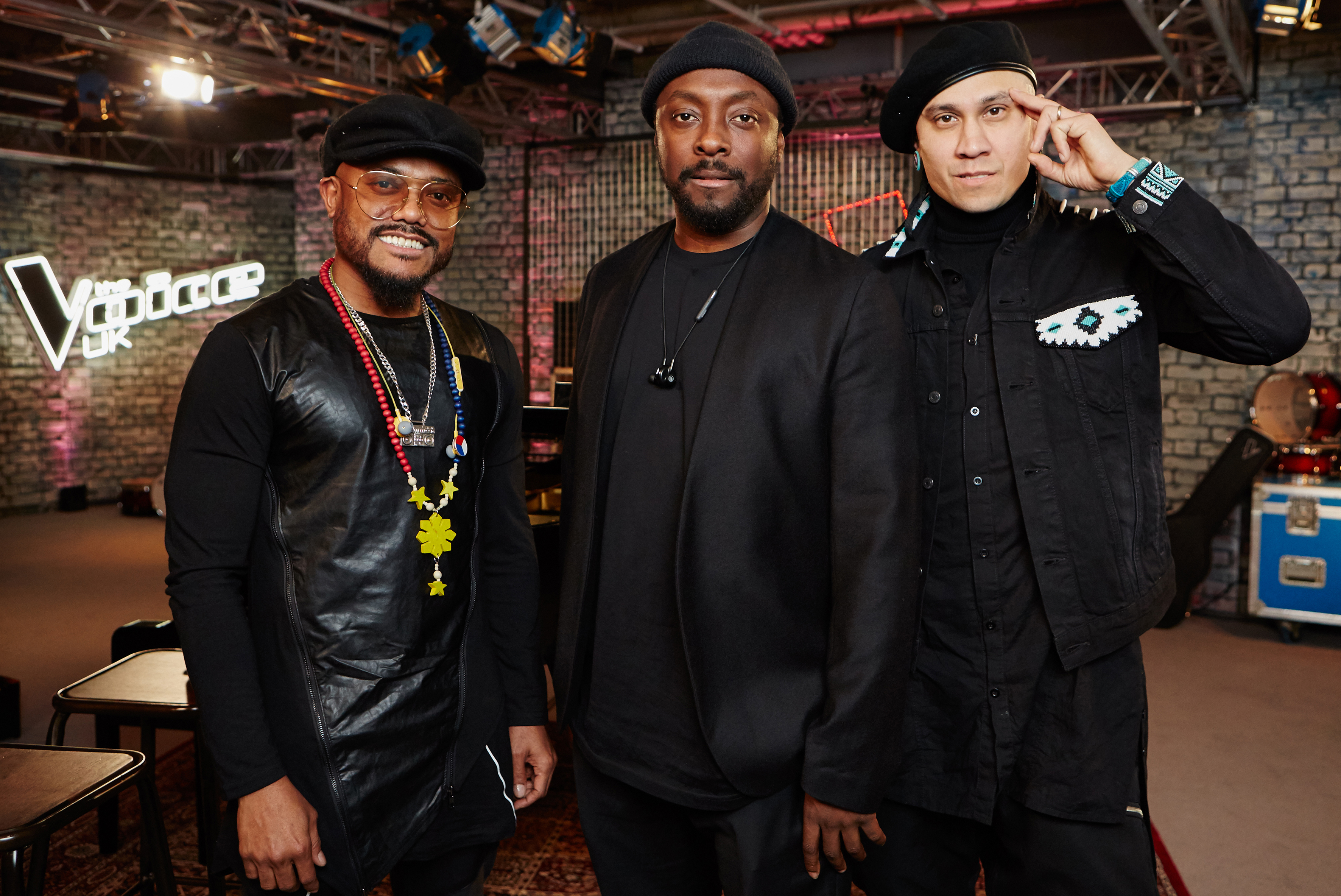 Black Eyed Peas stars apl.de.ap and Taboo with will.i.am (ITV)