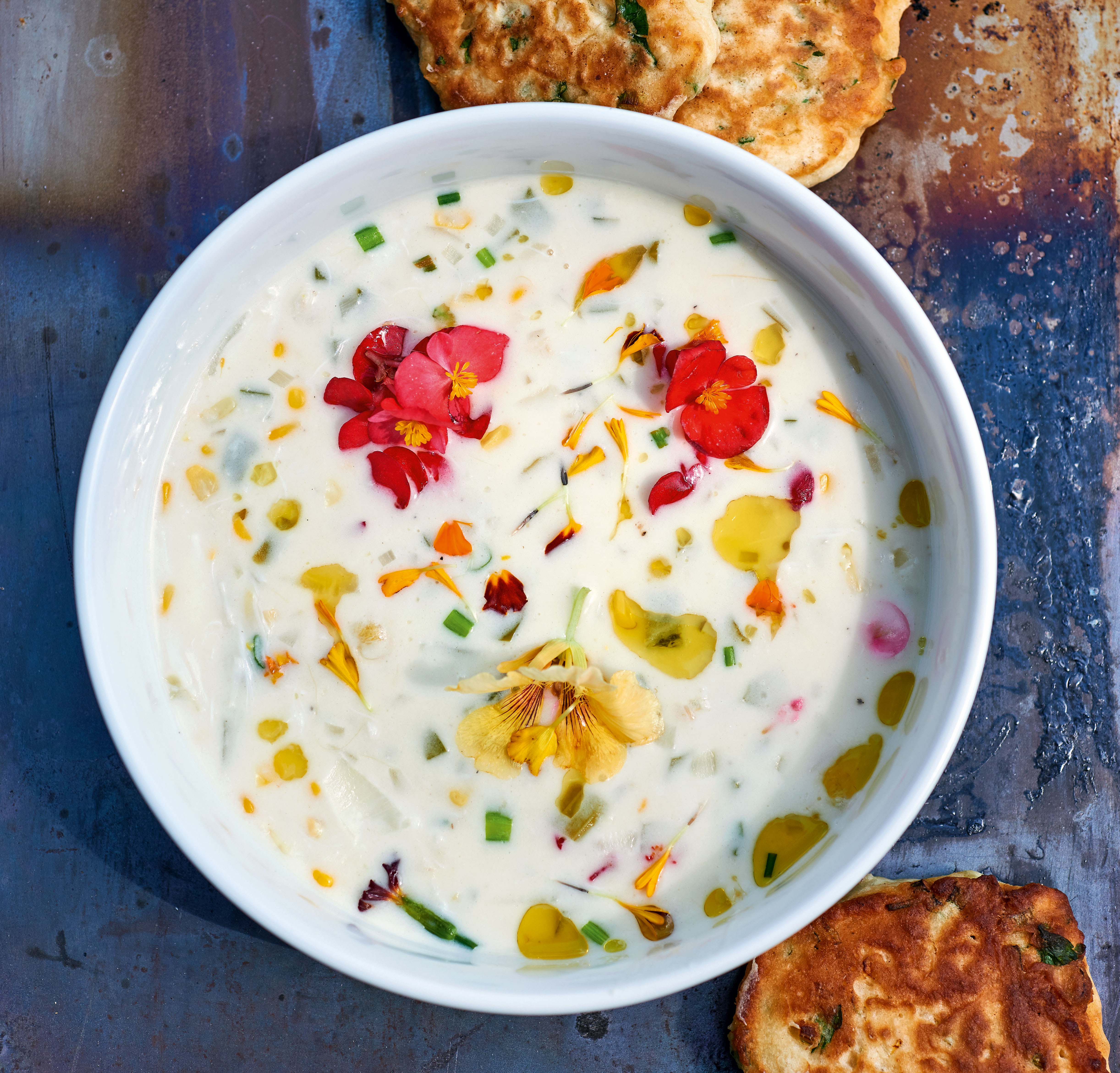 How to make James Martin's crab and corn soup with fritters Lifestyle