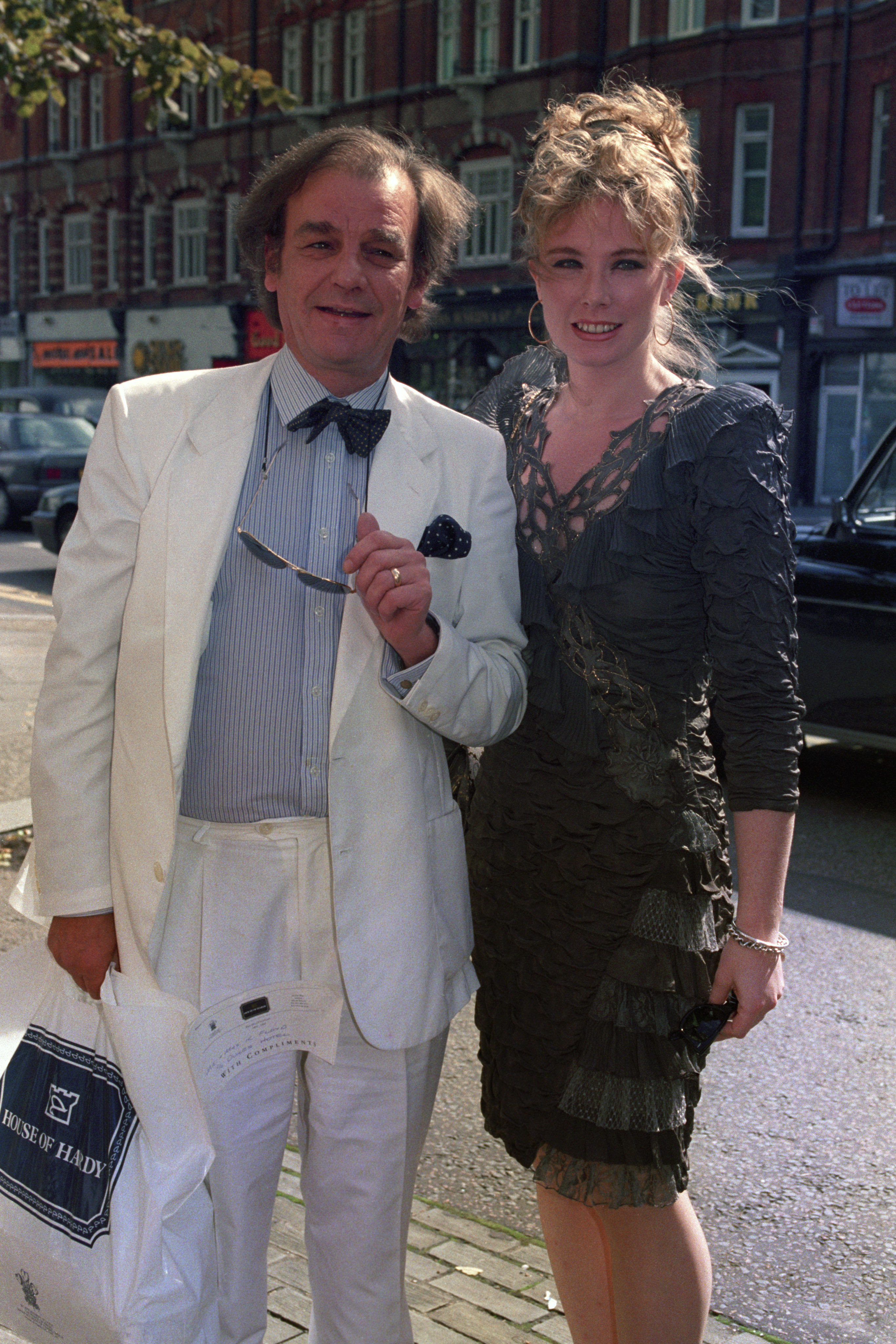 The late Keith Floyd with his third wife Shaunagh (PA)