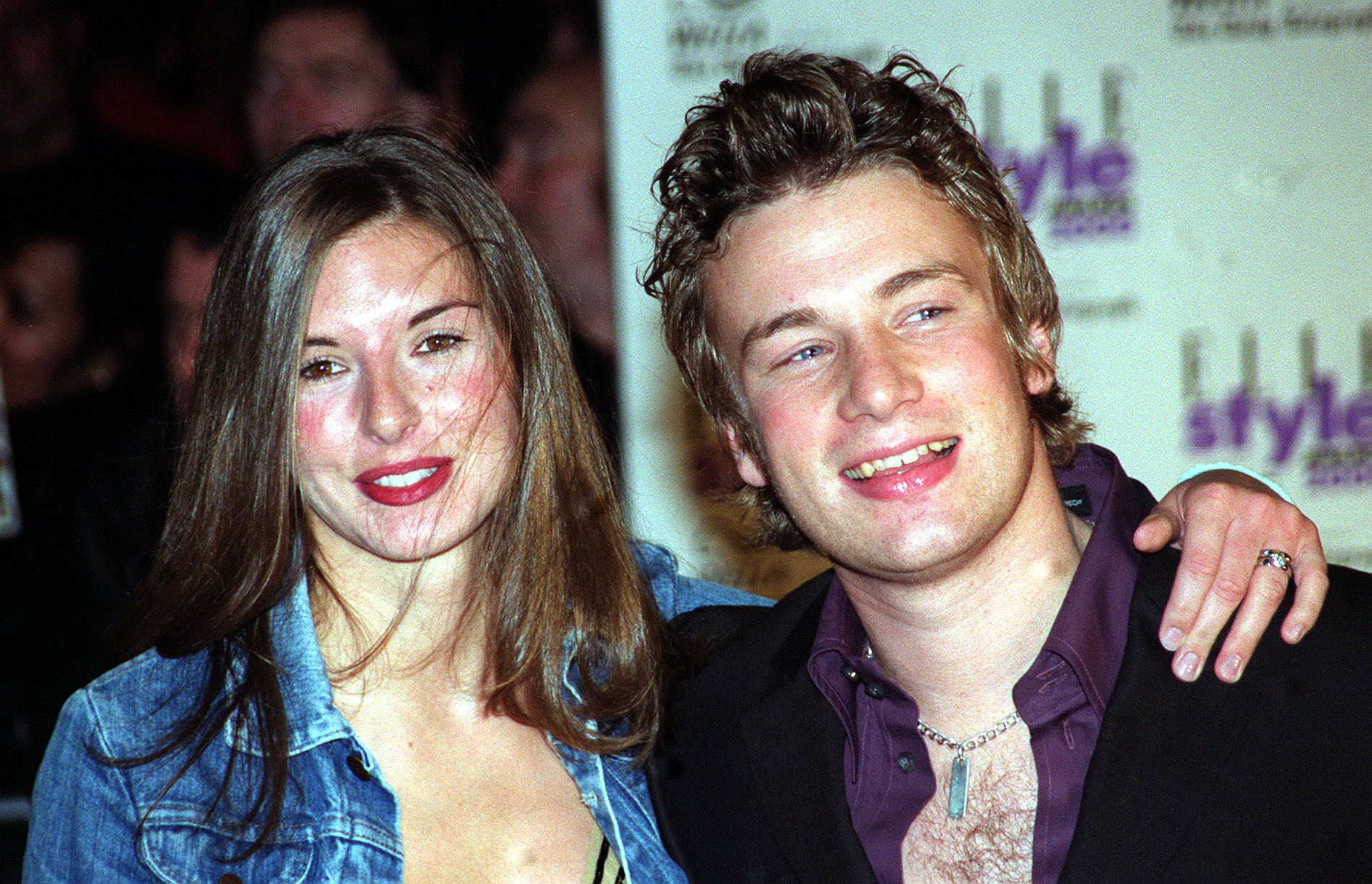 Jamie Oliver and his wife Jools (PA)