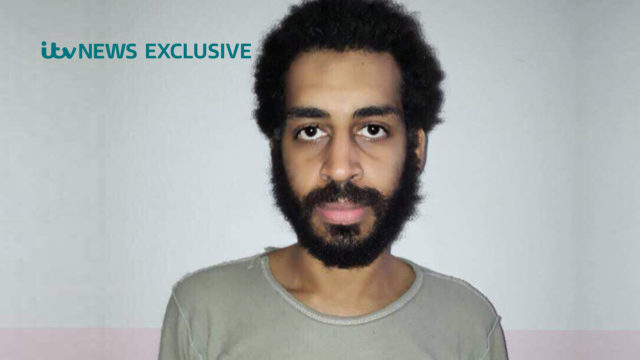 Alexanda Kotey is believed to be one of the Islamic State terrorists dubbed The Beatles (PA Wire / ITV News)