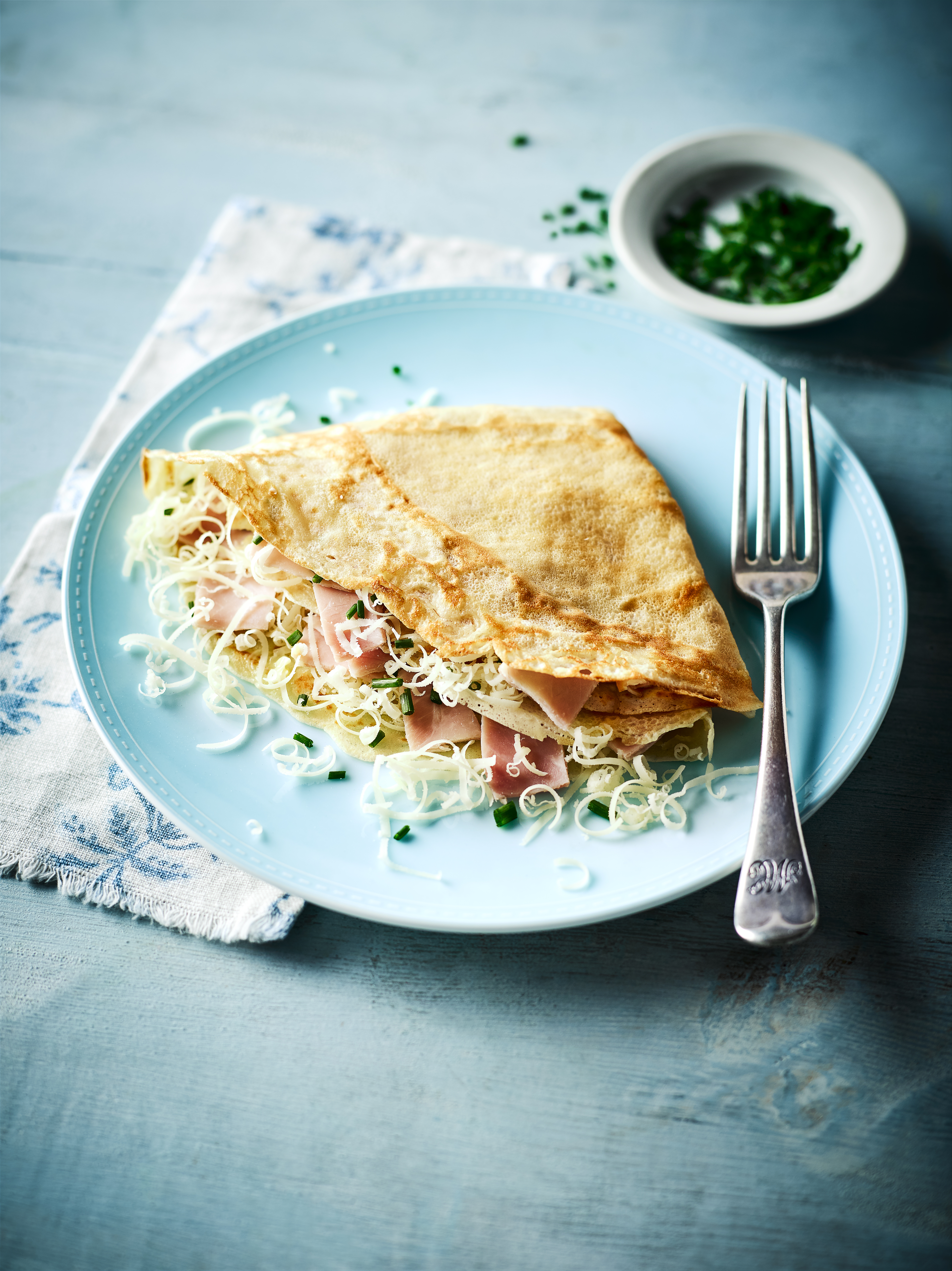 Ham and cheese pancake (BBC Good Food/PA)
