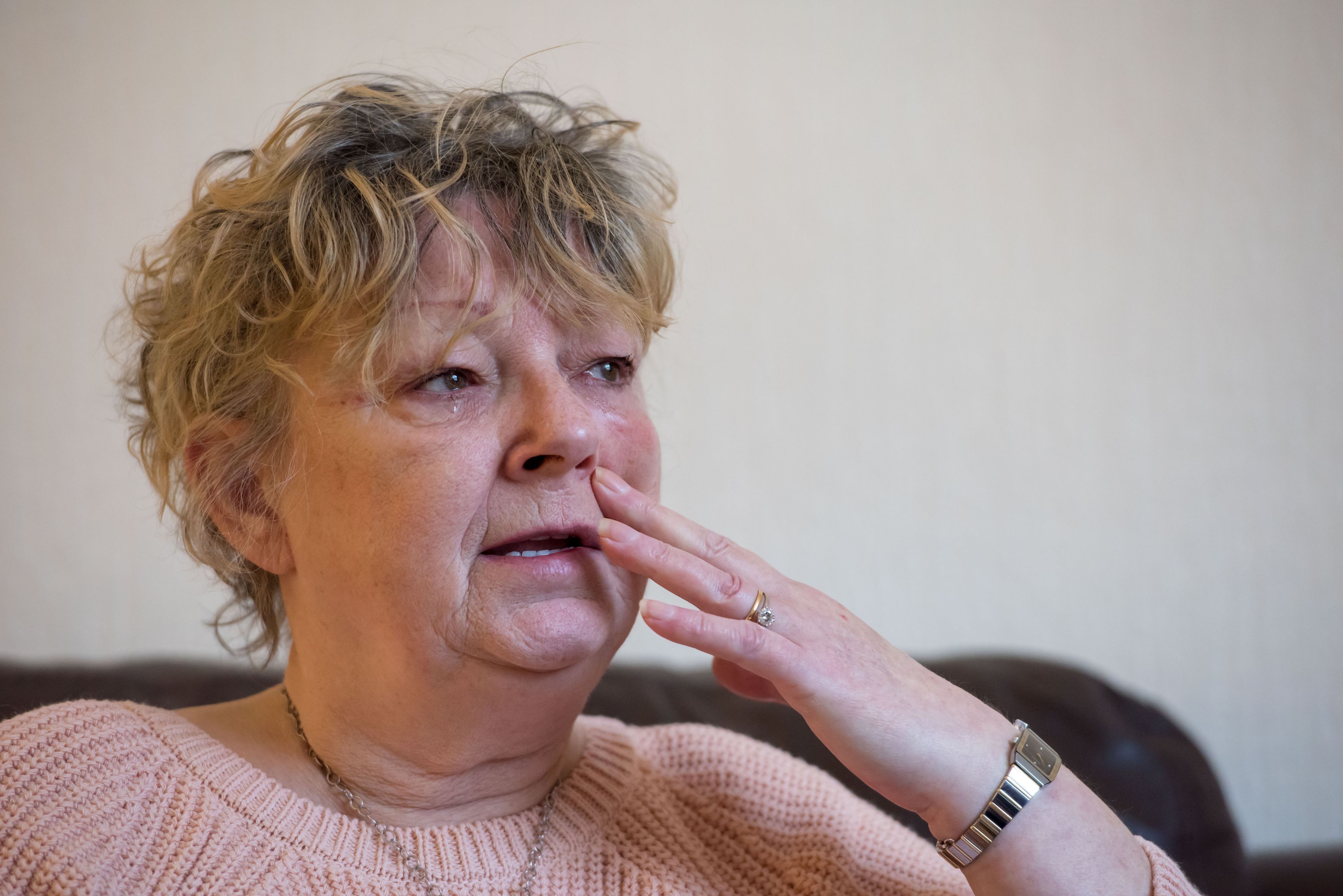 Alex Batty's guardian and grandmother Sue Caruana (Oldham Times/PA)