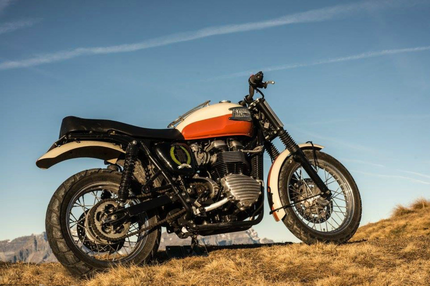 Triumph Bonneville Bud Ekins Desert Scrambler Special (Coys)