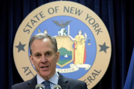 New York's attorney general Eric Schneiderman