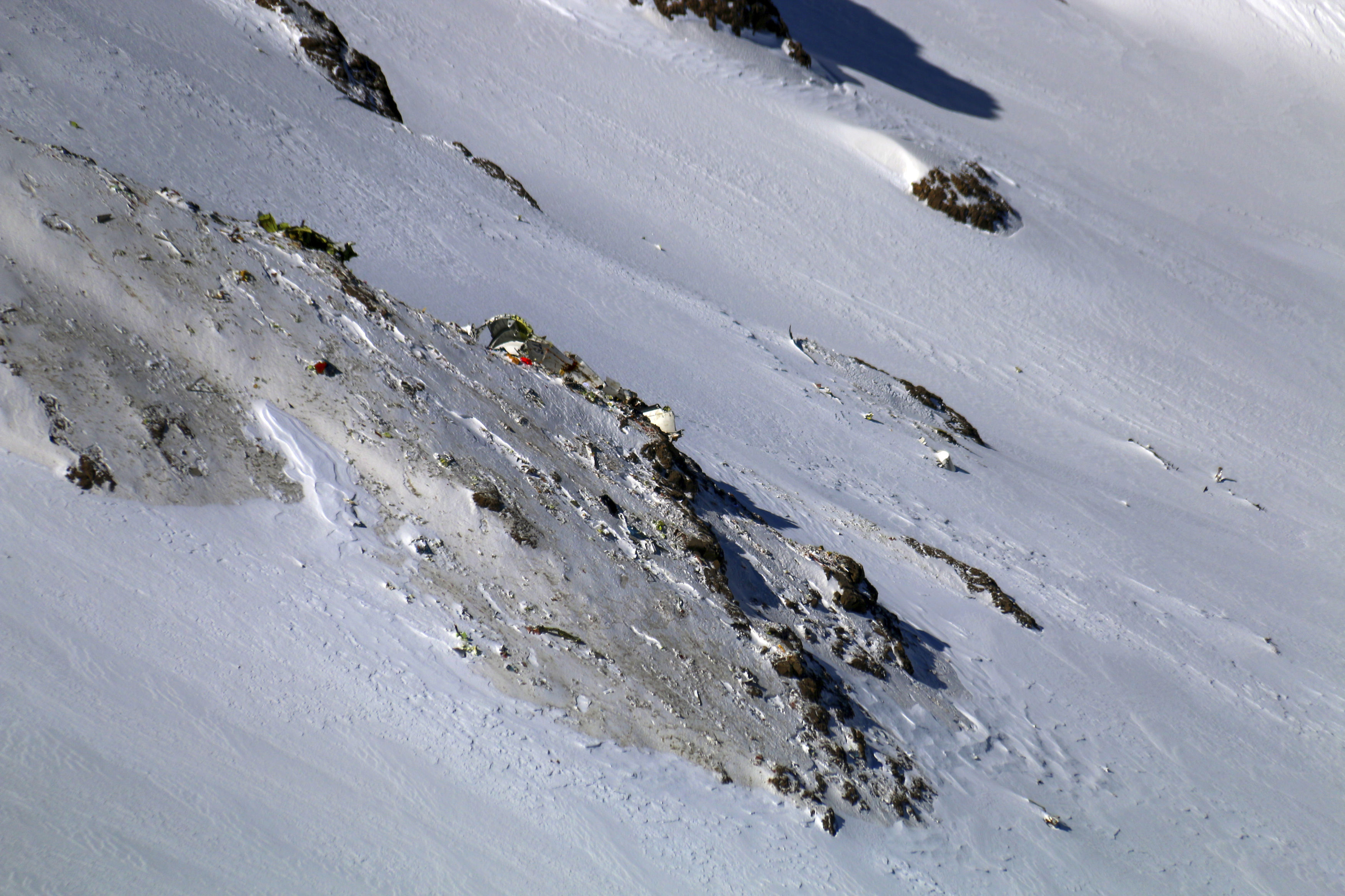 The wreckage of a plane that crashed on Sunday (Mohammad Khademosheikh/Mizan Online News Agency via AP)