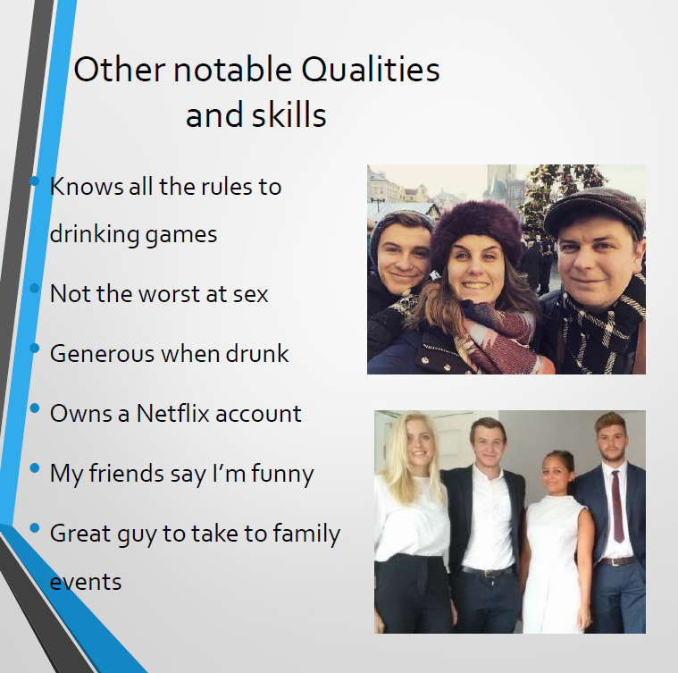 Slide four - qualities