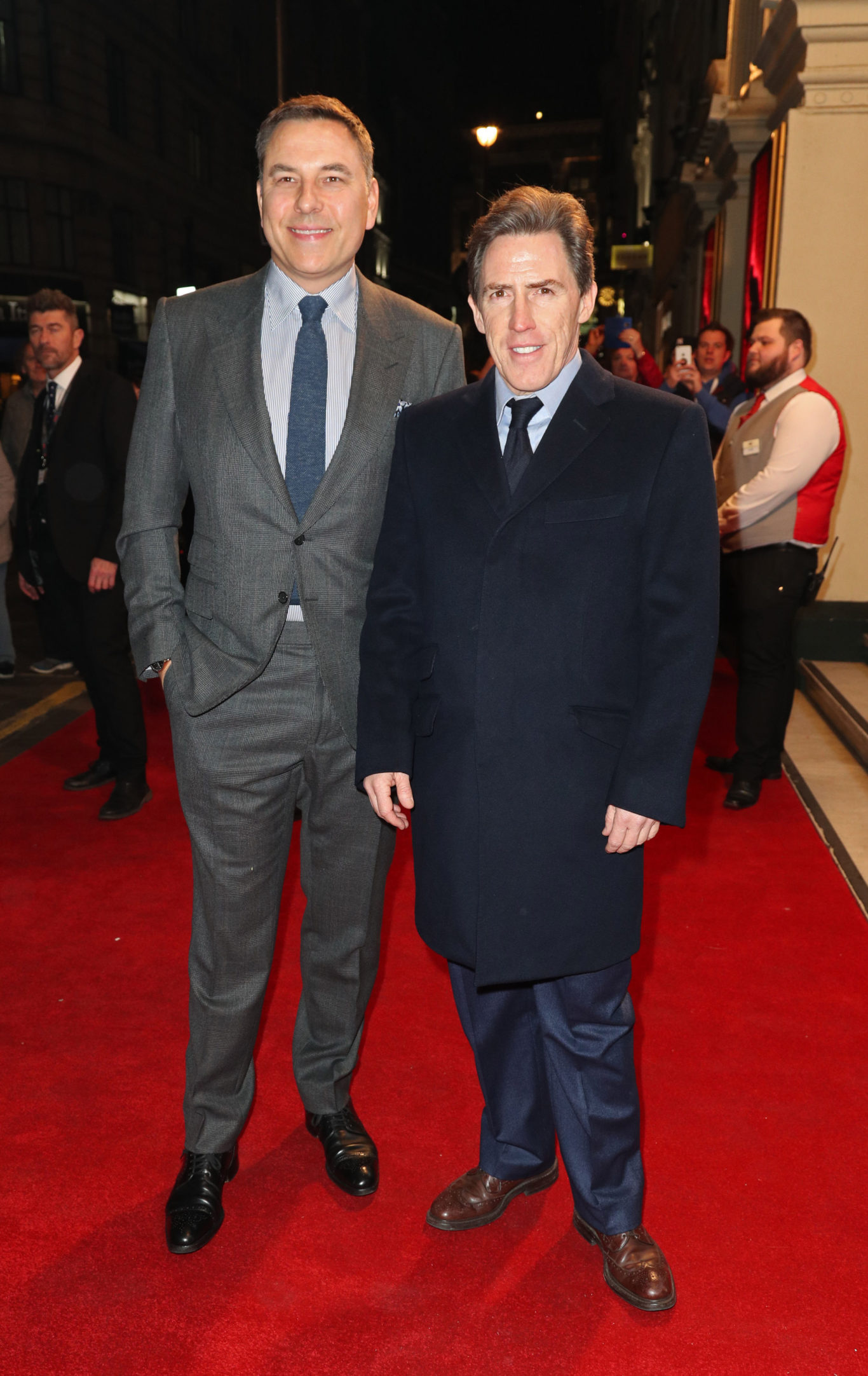 David Walliams (left) and Rob Brydon (Jonathan Brady/PA)